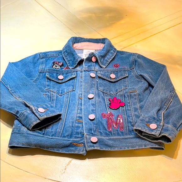 Disney Childs Jean Jacket size 4 like new - Picture 1 of 5